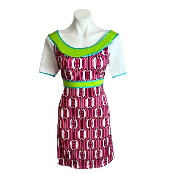 PMG Halloween Costume 60s Gogo Mojito Mojo Mod Size Large 12/14 New - Picture 3 of 15